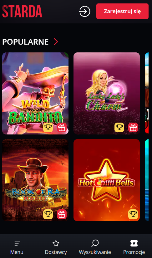 Starda Casino mobile